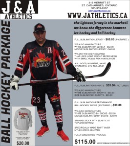 ball hockey - full sub package